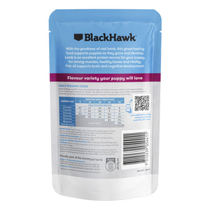 Black Hawk Puppy Lamb & Vegetables 130g