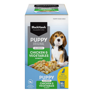 Black Hawk Puppy Chicken & Vegetables 130g