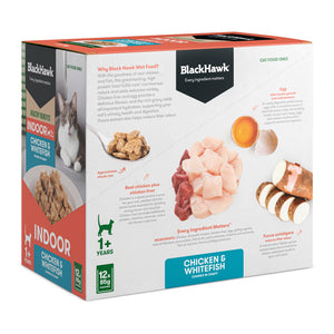 Black Hawk Healthy Benefits Indoor Wet Cat Food