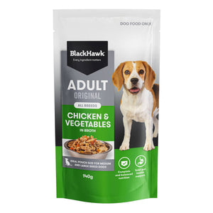 Black Hawk Original Adult Chicken & Veg 140g