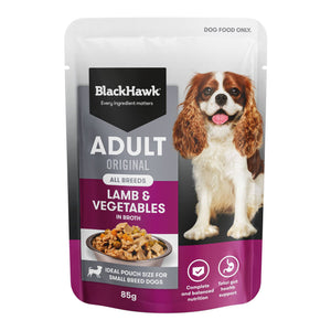 Black Hawk Original Adult Lamb & Vegetables 85g