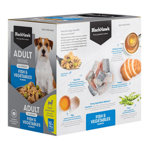 Black Hawk Original Adult Fish & Vegetables 85g