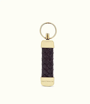 R.M.Williams Plaited Key Ring