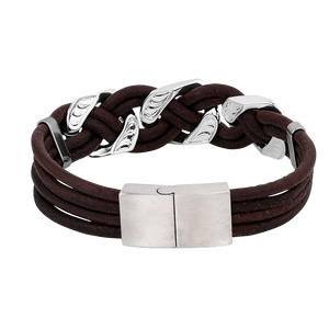 Montana Silversmiths Mens Rustic Braided Bracelet