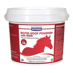 Vetsense Biotin Hoof Powder+