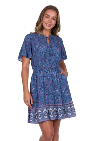 Pure Western Farrahh Short Sleeve Dress