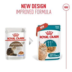 Royal Canin Cat Ageing 11+ Jelly Wet Cat Food