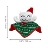 KONG Holiday Cat Crackle Santa