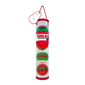 KONG Holiday Occasions Balls 4pk