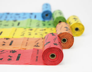 Earth Friendly 8 Roll Scented Biodegradable Poo Bags (144 bags)