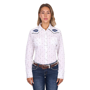 Pure Western Womens Shawna Long Sleeve Shirt
