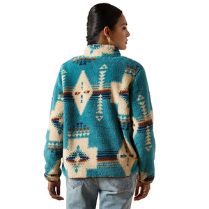 Ariat Womens Berber Snap Front Sweatshirt