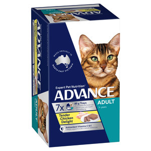 Advance Adult Tender Chicken Trays Wet Cat Food