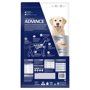Advance Dog Adult Large Breed Healthy Weight Chicken with Rice Dry Dog Food