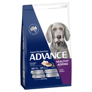 Advance Dog Adult Large Breed Mature Healthy Ageing Chicken with Rice Dry Dog Food