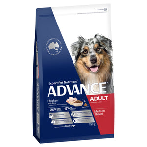 Advance Dog Adult Medium Breed Chicken with Rice Dry Dog Food