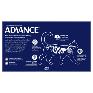 Advance Kitten Chicken Delight Trays Wet Cat Food