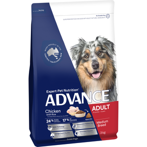 Advance Dog Adult Medium Breed Chicken with Rice Dry Dog Food