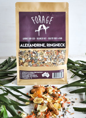 Forage Gourmet Ringneck and Alexandrine Blend