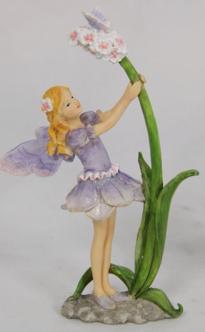 Fairy with Flower 3 Asstd - 15cm