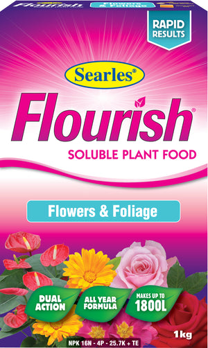 Searles Flourish Soluble Plant Food - Flowers & Foliage