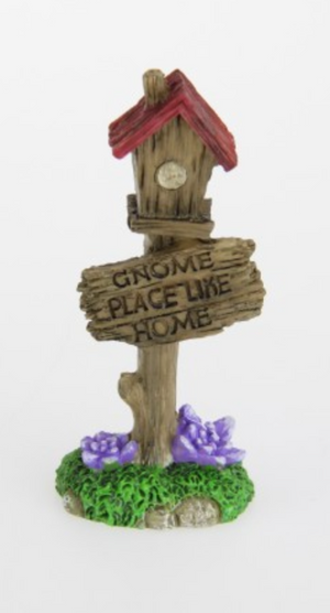 Fairy Garden Sign Post 3 Ass 11cm