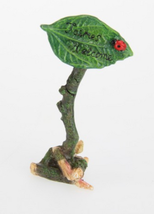 Fairy Garden Sign Post 3 Ass 11cm