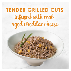 Fancy Feast Variety Delights with Cheddar Grilled Collection Wet Cat Food