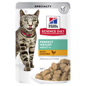 Hills Science Diet Adult Perfect Weight Chicken Pouch Wet Cat Food