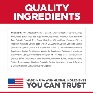 Hills Science Diet Adult 7+ Savory Stew Beef Wet Dog Food