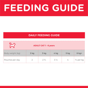 Hills Science Diet Adult Beef Pouch Wet Cat Food