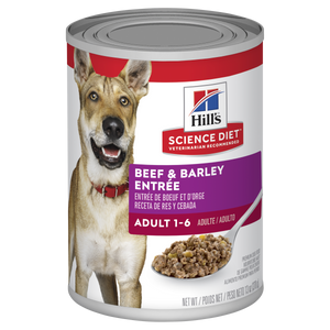 Hills Science Diet Adult Beef and Barley Wet Dog Food