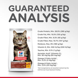 Hills Science Diet Specialty Adult Cat 7+ Hairball Control Dry Food