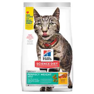 Hills Science Diet Specialty Adult Cat Perfect Weight Dry Food