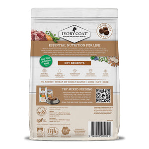 Ivory Coat Grain Free Adult Lamb And Kangaroo Dry Dog Food