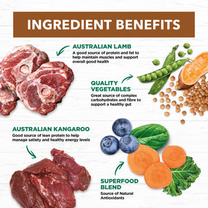 Ivory Coat Grain Free Lamb and Kangaroo Stew Wet Dog Food