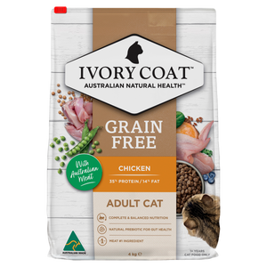 Ivory Coat Grain Free Adult Cat Chicken Dry Food