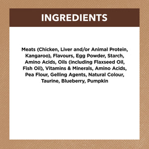 Ivory Coat Grain Free Adult Cat Chicken and Kangaroo in Gravy Wet Cat Food