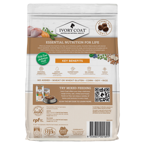 Ivory Coat Grain Free Adult Chicken with Coconut Oil Dry Dog Food