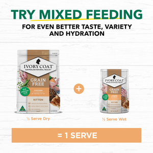 Ivory Coat Grain Free Kitten Chicken Dry Food