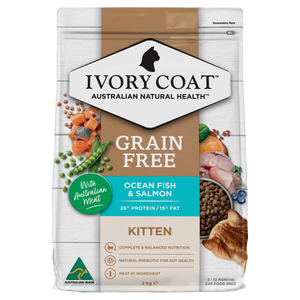 Ivory Coat Grain Free Kitten Ocean Fish and Salmon Dry Food