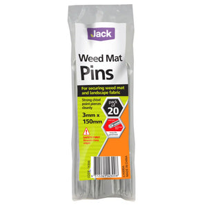 Jack Weed Mat Pins 3mm x 150mm