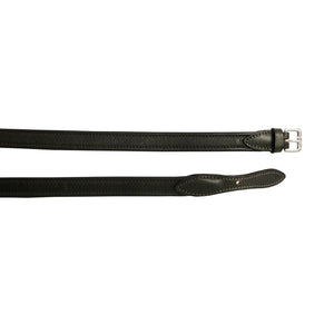 Jeremy and Lord Leather Grip Stop Reins 145cm