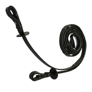Jeremy and Lord Leather Grip Stop Reins 145cm