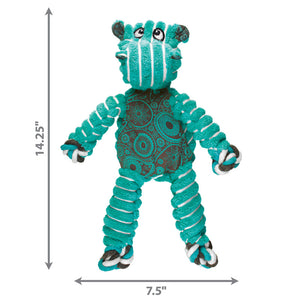 KONG Floppy Knots Hippo Dog Toy