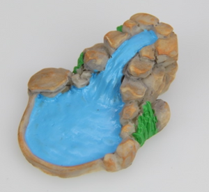Miniature Fairy Garden Waterfall/Pond 3 Asstd