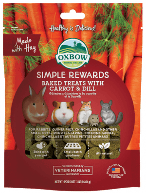 Oxbow Simple Rewards Carrots and Dill