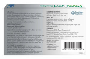 Paragard Allwormer for Dogs 0-5kg 4pk
