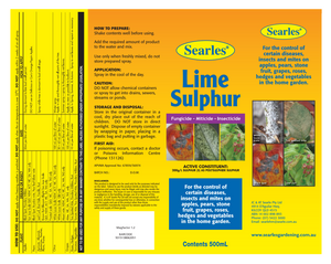 Searles Lime Sulphur