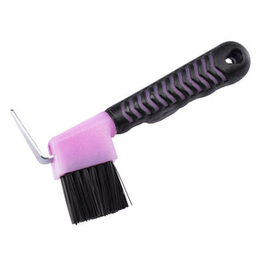 Soft Grip Deluxe Hoof Pick with Brush
